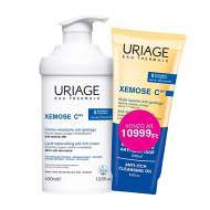 URIAGE XÉMOSE C8+ TESTÁPOLÓKRÉM+TUSFÜRDŐ OLAJ - 400ML+200ML